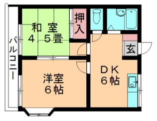 【間取り】 | ハイツ嶋