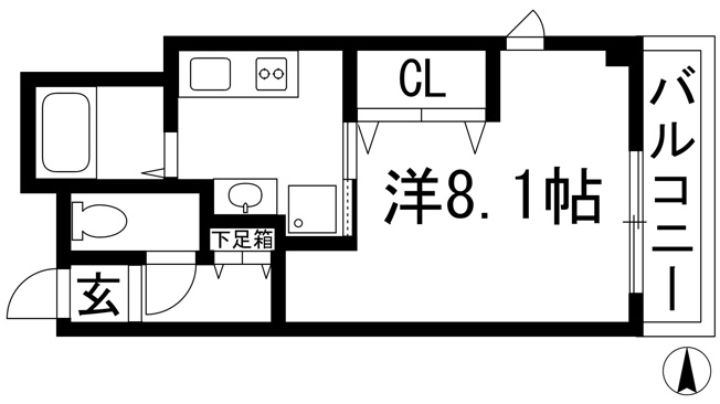 【間取り】 | ラ・フォンテ甲東園