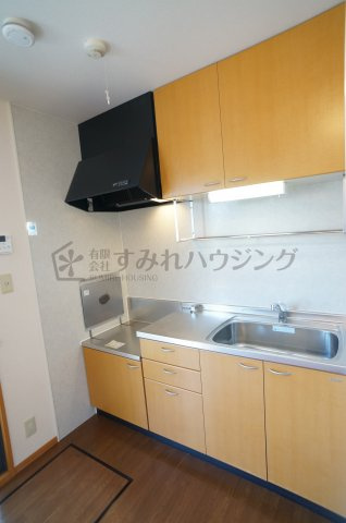 グリーンフォーレスト伊丹　C棟のキッチン