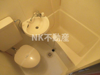 【浴室】 | あかねハイツ（河内小阪賃貸） | お風呂です