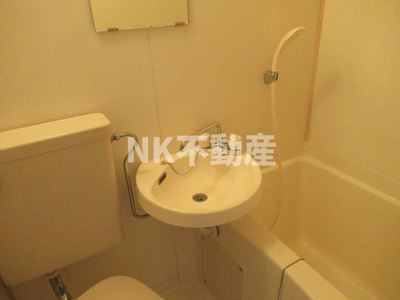 【洗面所】 | あかねハイツ（河内小阪賃貸） | 洗面です