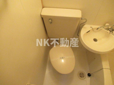 【トイレ】 | あかねハイツ（河内小阪賃貸） | トイレです