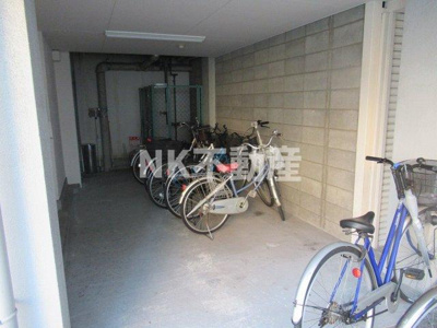 【その他】 | あかねハイツ（河内小阪賃貸） | 駐輪場です