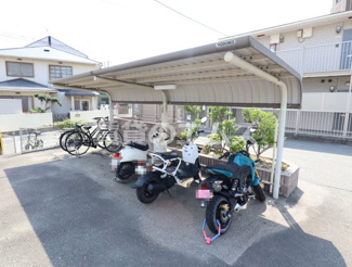 【その他共用部分】 | アムール竹下駅前の駐輪場