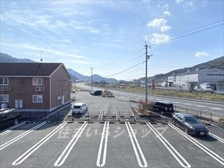 リヴィエールひのかわ　Ａの展望|募集のお部屋（203号室）からの眺望です！