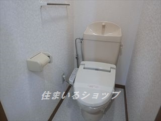 リヴィエールひのかわ　Ａのトイレ|シャワートイレ