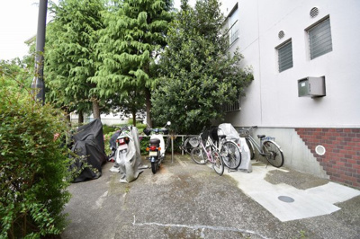 【その他共用部分】 | 宮前平グリーンハイツ52号棟 | 駐輪場・バイク置場
