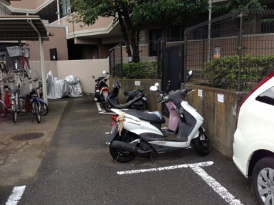 【その他共用部分】 | フローレンスパレス鷺沼 | バイク置場