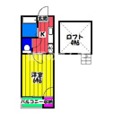 【間取り】 | アリストコート井尻の間取り