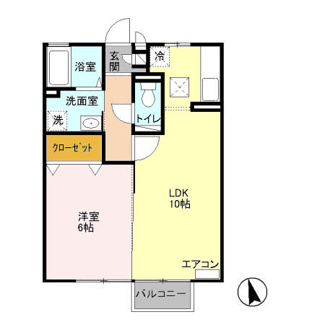 【間取り】 | 甲府南プレジオA