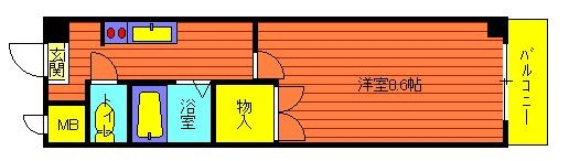 アートプラザ神戸西の間取り
