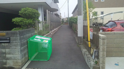 【その他共用部分】 | パルティール | 敷地内ごみ置き場でごみ出しもらくらく～♪忙しい社会人さんや主婦さんにもうってつけ！