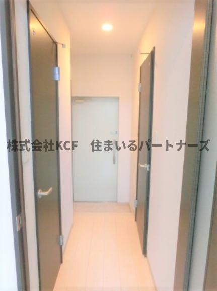 メゾンクラウン大手山の玄関|毎日通る玄関はこちらです