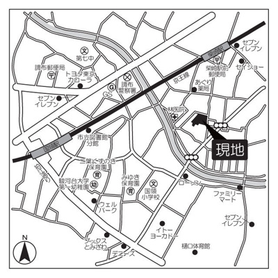 【地図】 | ヒューリックレジデンス調布柴崎