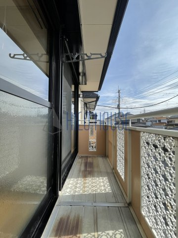 リッツハウスAのバルコニー