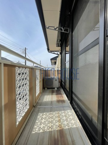 リッツハウスAのバルコニー