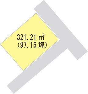 海南市下津町方・土地・120053の区画図
