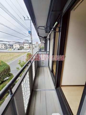 セジュール壱番館Aのバルコニー