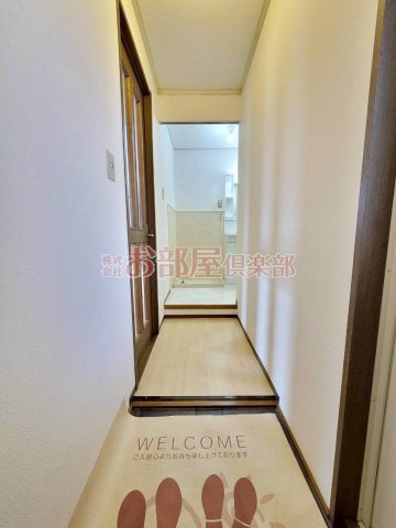 セジュール壱番館Aの玄関