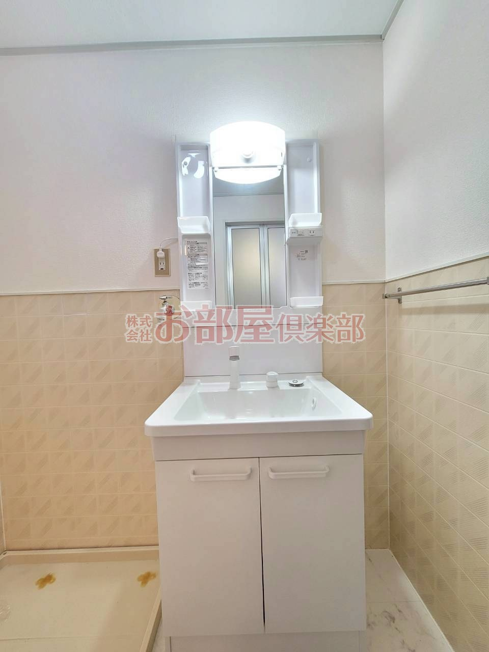 セジュール壱番館Aの洗面所