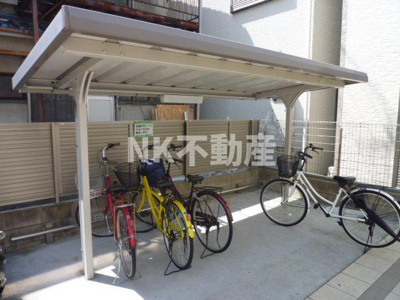 【その他】 | ウィステリア（八戸ノ里賃貸） | 駐輪場です