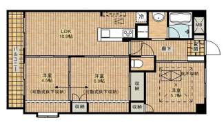 【間取り】 | ルネス・デルフィー