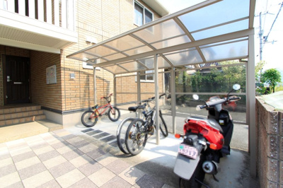 【その他共用部分】 | パセオ真美Ｄ棟 | 駐輪場です