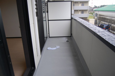 【バルコニー】 | リバーサイド | ※同建物反転タイプのお部屋