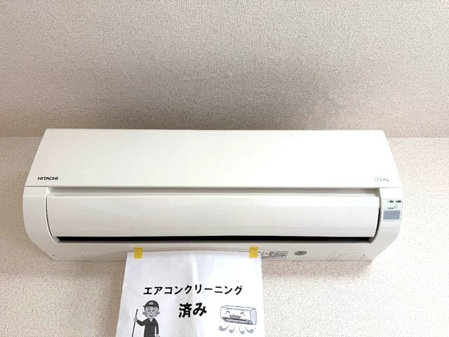 【設備】 | ミングルAP.栗谷一番館 | 暑い夏や寒い冬に大活躍のエアコン付きです☆冷暖房完備で1年中快適に過ごせます♪