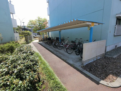 【その他共用部分】 | 菅田住宅1号棟 | 駐輪場