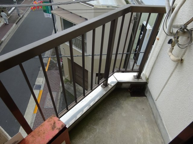 シャイン北小岩のバルコニー