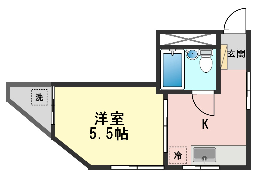 シャイン北小岩の間取り