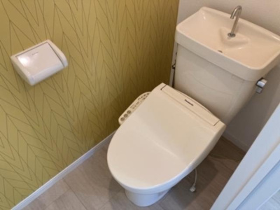 【トイレ】 | ウエストバンブー　β(B棟)