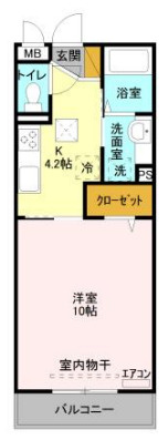 ラフィーネ(北坂戸)の間取り