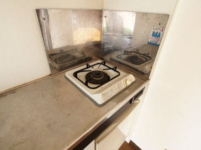 【キッチン】 | キョクヨウビル | 1口ガスコンロ