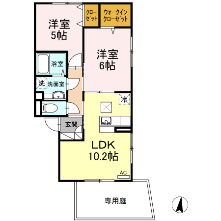 メゾンダイの間取り