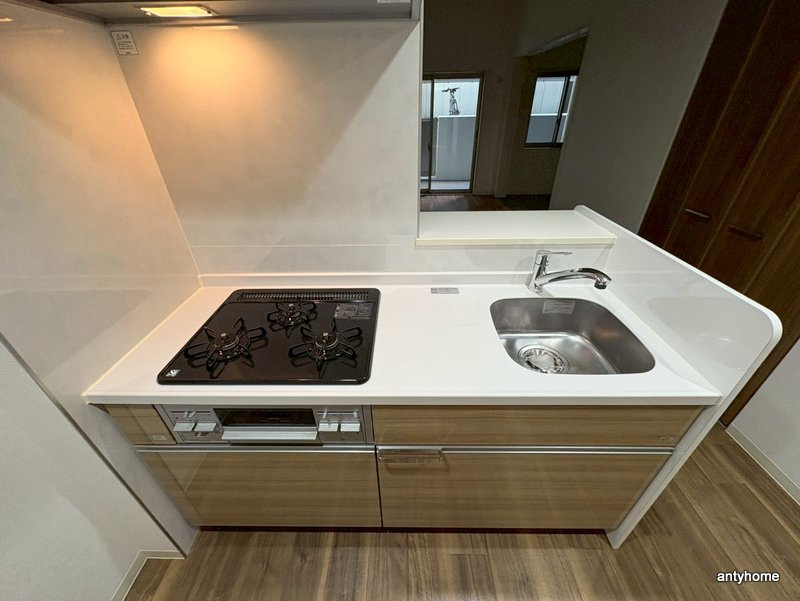 ブルフォルトゥーナ扇町　仲介手数料無料のキッチン