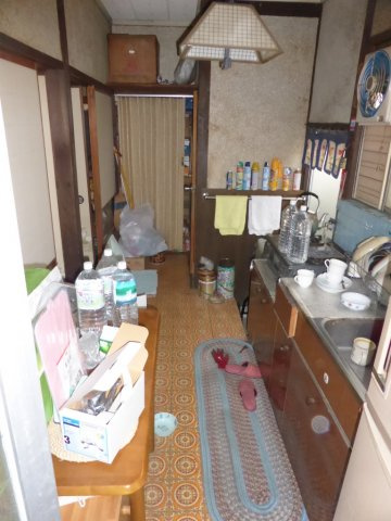 林田中古住宅　３Kのキッチン