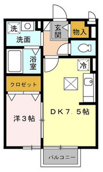 ミカハウスⅡの間取り