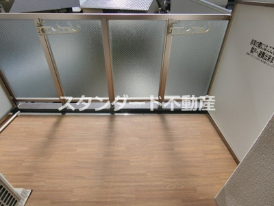 【バルコニー】 | アドバンス西梅田ラシュレ