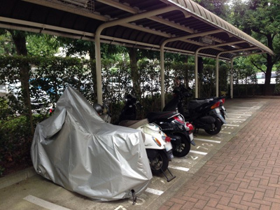 【その他共用部分】 | フォレストヒルズ三保 | バイク置場