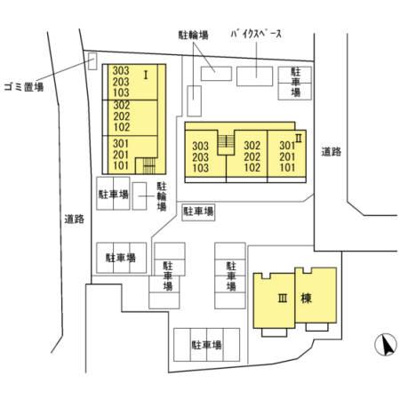 【区画図】 | ミルフルールⅠ