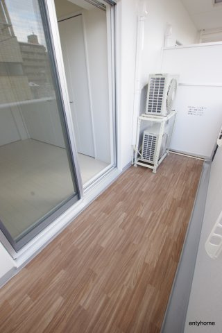 ディアス3　仲介手数料無料のバルコニー