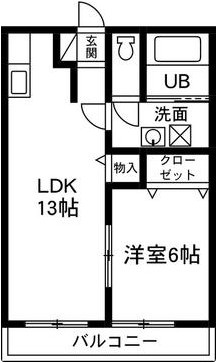 【間取り】 | ニューハイツ藤