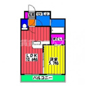 【間取り】 | アルティメゾン博多の間取り
