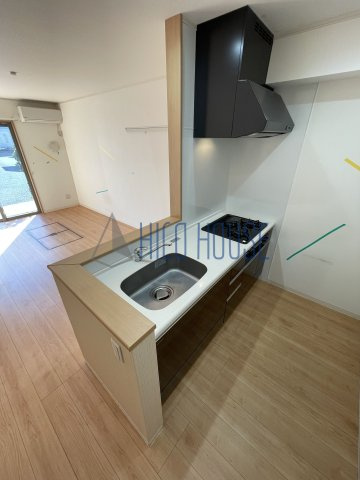 プリエ　ローザ　Ａ号棟のキッチン