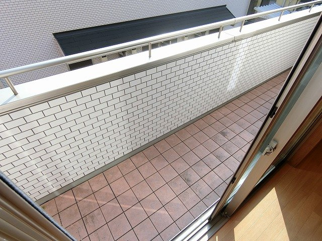 Ruhe（ルーエ）A棟のバルコニー