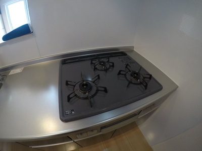 【設備】 | ＫＳ・Ｉ | ビルドインガスコンロなのでお掃除がしやすいです