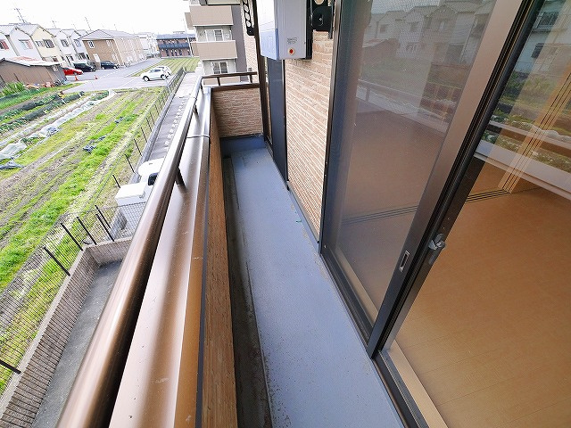 ラキアクアのバルコニー|落ち着いた時間を過ごせるバルコニーです