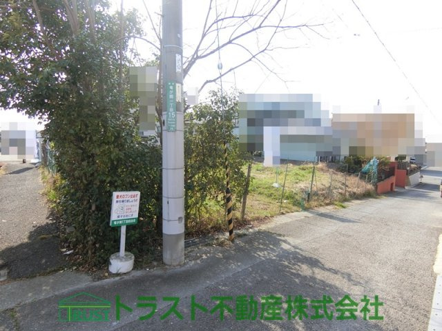 神戸市西区竜が岡1丁目土地の前面道路含む現地写真
